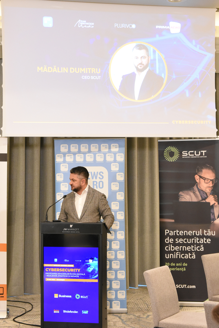 Eveniment NEWS.RO Leaders Lounge - CYBERSECURITY