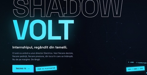 Electrica SA a lansat Shadow VOLT, unul dintre cele mai ambiţioase programe de internship