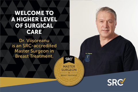 Dr. Cristian Viişoreanu, fondatorul Institutului Sânului, a fost acreditat ca Master Surgeon in Breast Treatment