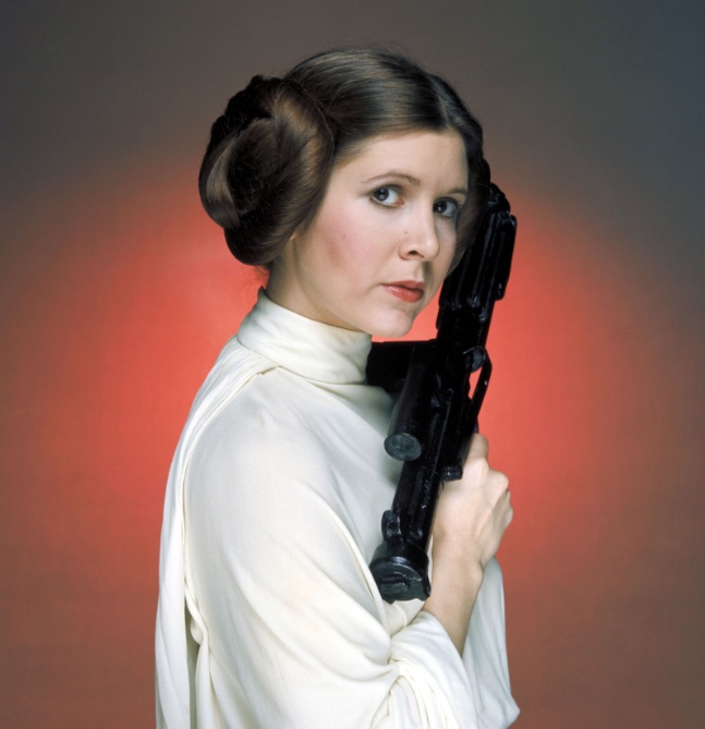 Independent de celebritatea părinţilor, Carrie Fisher a demonstrat că-ţi poate construi singură o carieră în Cetatea Filmului.
