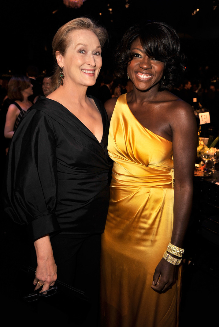 Meryl Streep şi Viola Davis la SAG Awards 2009