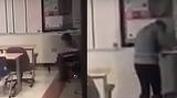 E incredibil ce putea face o profesoara in clasa! Camerele de filmat au surprins-o