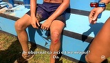 Exatlon 20. Alex s-a accidentat in confruntarea cu Giani Kirita!