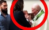 Socant! Imagini tulburatoare cu un preot care il plesneste peste fata pe copilul adus la botez