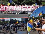 Romanii protesteaza in Piata Victoriei! Ce se intampla acum in fata Guvernului VIDEO