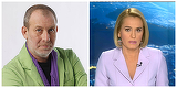 Ce reacţie a avut Andreea Esca în timpul ştirilor, după ce a anunţat că Florin Busuioc se află internat în spital