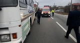 Accident grav lângă Bucureşti, cu 80 de persoane implicate! Două autobuze s-au ciocnit
