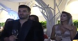 Sotia lui Pepe a atras toate privirile la botezul fiicei lui Nadir! Raluca Pastrama a purtat un decolteu de infarct!