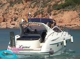 Singura fotografie cu sotia lui Gica Popescu in costum de baie! Uite-o pe Luminita cum se distreaza pe iahtul familiei, care a fost botezat dupa numele ei!