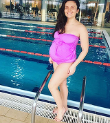 Cristina Şişcanu, în costum de baie cu puţin timp înainte de a naşte! Cât de bine arată vedeta