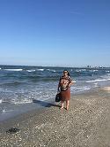 FOTO Cercetata de procurori, marea iubire a lui Nicolae Guta a fugit la mare! Uite cum arata Sorina Guta la plaja