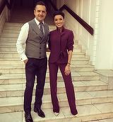 Adelina Pestritu, din nou alaturi de Madalin Ionescu: "In continuare colegi. De aceasta data pe podium la Gala Atipic Beauty"