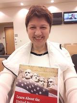 Ca sa obtina cetatenia americana, Corina Dragotescu a vorbit la interviu despre Ceausescu si despre Dracula!