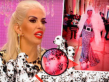 Raluca Badulescu s-a transformat in Cruella de Vil din “101 dalmatieni” la Gala Elle! Accesoriul “pe baterii” a pus-o insa in dificultate! VIDEO