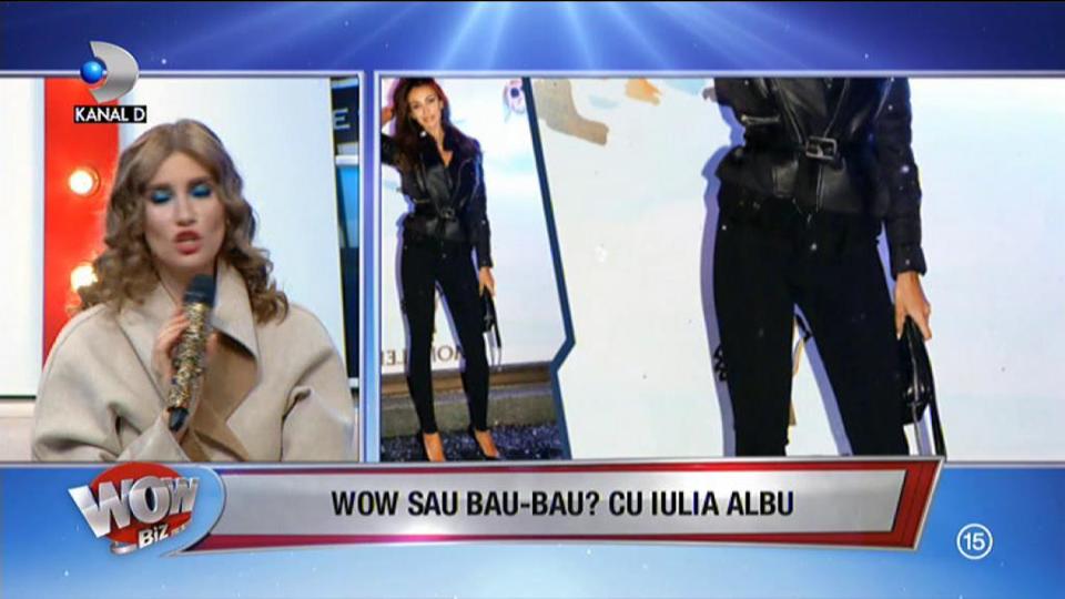 WOW sau BAU?! Iulia Albu a dat verdictul: ”Este o ţinută dezastruoasă! Va primi trofeul BAU!” Cine a reuşit să o impresioneze pe jurata de la ”Bravo, ai stil!”