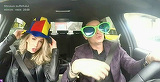 Sandra Izbasa, campioana la distractie! A facut karaoke in masina si a dansat pe melodii celebre! "Nu ma simt bine in cluburi de fite"