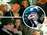 Laura Zapata a mers la Targul de Craciun din centrul Bucurestiului! A baut palinca si vin fiert si a mancat toba!