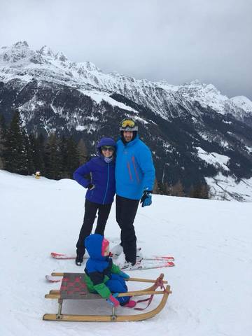 Imagini de basm din vacanta Mirelei Boureanu Vaida! E cu sotul si copiii la munte in Austria!