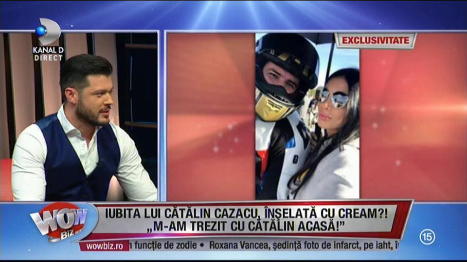 Iubita lui Cătălin Cazacu, înşelată cu Claudia Pavel?! Ana Roman a spus totul în direct, la WOWbiz: ”Am fost însărcinată!”