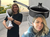 Simona Halep a fost amenintata ca va ajunge la cratita daca nu isi va folosi bine racheta de tenis! Vezi cine este barbatul care a ironizat-o