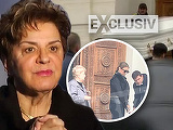 Sotul Ionelei Prodan, distrus la sicriul cantaretei! Barbatul era slabit si plin de durere | EXCLUSIV