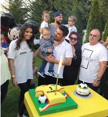 Fotografii inedite de la petrecerea data de Adrian Mutu la aniversarea de un an a fiului sau, Tiago! FOTO