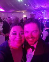 Oana Roman a fost alaturi de Liviu Varciu. "Esti un nebun frumos si talentat si te iubesc tare mult fratiorul meu!"