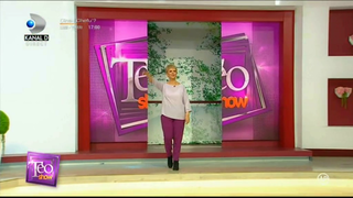 Teo, singura in emisiune! "Cum am reusit? Am pus pariu cu Bursucu, prostu' a pierdut"