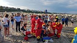 Tanar inecat pe plaja Modern! Ce bilet au gasit politistii in buzunarul victimei