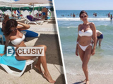 Cristina Spatar nu se mai ascunde! Cum a pozat "Regina R&B-ului", la malul marii! Fotografii INCENDIARE