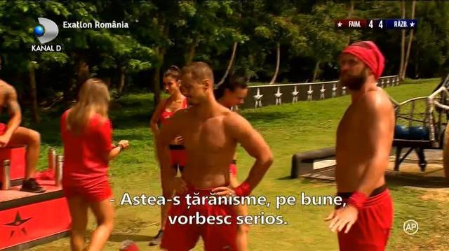 Exatlon 21 septembrie. Scandal intre Razboinici si Faimosi! Spiritele s-au incins: "Sunt taranisme astea"