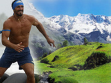 Alin Andronic s-a pierdut în Alpi! ”Razboinicul” de la Exatlon şi-a filmat aventura incredibilă din munţi VIDEO