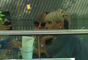 "Bad ass mom" s-au reunit in efectiv complet! Giulia Anghelescu si Andreea Perju isi tin sedintele pentru vlog-ul comun la terasa VIDEO EXCLUSIV