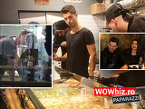 Elena Băsescu, pasională în exces cu Tomată! A făcut show cu iubitul, în pizzeria lui! Video paparazzi