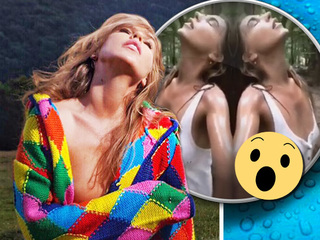 Corina Bud, show erotic in ploaie, in public! Video fabulos cu artista