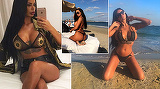 Renata, fosta iubită a lui Leo de la Strehaia, show interzis cardiacilor, la Ibiza! Fotografii FIERBINŢI
