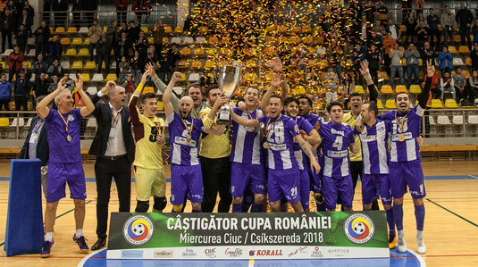 VIDEO | S-au tras la sorţi ”optimile” Cupei României la futsal