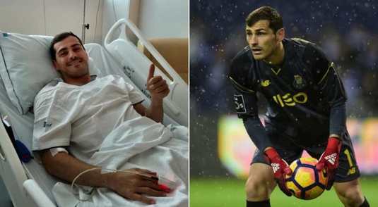 Cosmin Contra, mesaj pentru marele Iker Casillas. ”Curaj, prietene! Forţă”