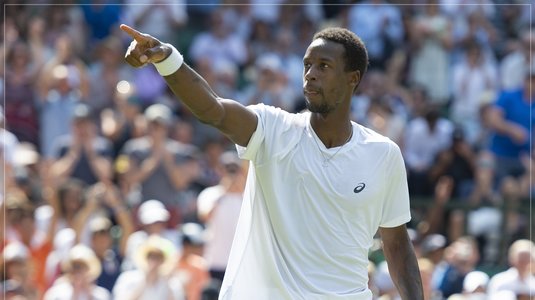 Punctul care a ridicat publicul în picioare! Gael Monfils a făcut spectacol la Madrid. Întrecerea masculină se vede la Telekom Sport