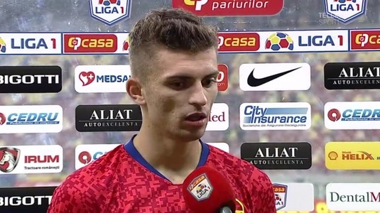 VIDEO | Florin Tănase a recunoscut că nu a fost penalty: "În ultimul moment, m-am pus pe direcţia pe care voia să şuteze el în minge. Mă aşteptam să scoată un galben"