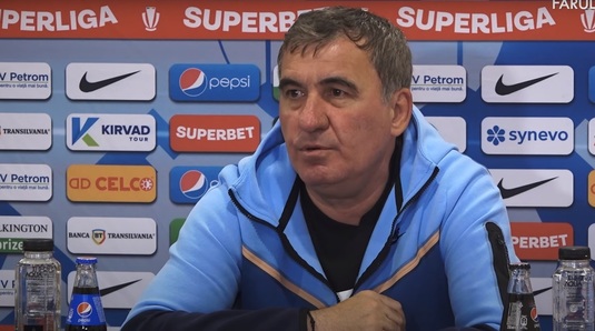 VIDEO | Gică Hagi, înaintea partidei cu FCSB: ”Suntem cu toţii mobilizaţi şi sperăm să obţinem victoria!”