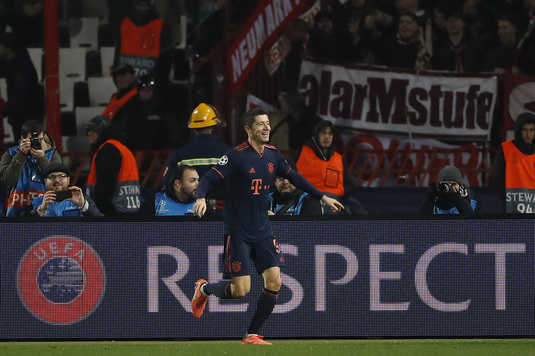 Lewandowski scrie istorie în Liga Campionilor! Record NEBUN stabilit de atacantul lui Bayern
