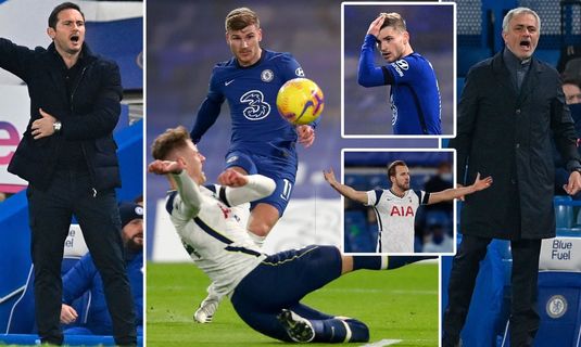 Derby-ul etapei în Anglia s-a terminat cu o remiză. Nici Chelsea şi nici Tottenham nu au reuşit să înscrie în poarta adversă