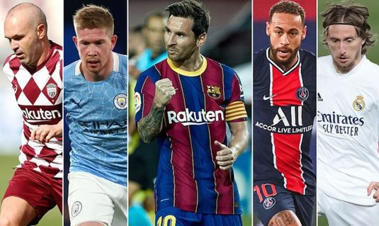 Lionel Messi, Andres Iniesta, Luka Modric cei mai buni playmakeri din ultimii 10 ani în fotbal conform Federaţiei de Statistică