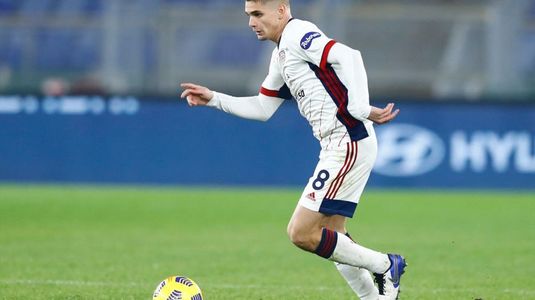 Răzvan Marin tot mai aproape de retrogradare cu Cagliari în Serie B. Românul a jucat aproape tot meciul cu Atalanta însă nu s-a remarcat