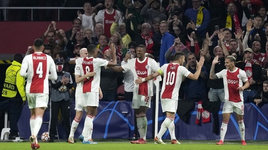 VIDEO Ajax - Benfica 0-1 (2-3 la general). Lusitanii au dat lovitura şi s-au calificat în sferturile UCL
