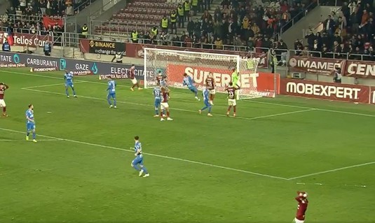 Jayson Papeau, la primul meci pentru Rapid după o absenţă de aproape cinci luni
