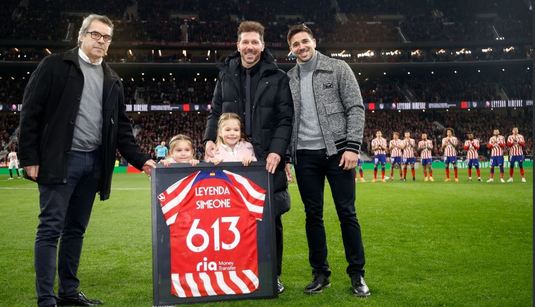 Diego Simeone a intrat definitiv în istoria celor de la Atletico Madrid, la meciul cu Sevilla, scor 6-1