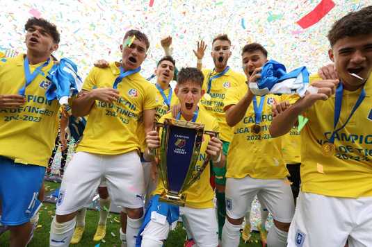 Liga de Tineret | FCSB - Farul 5-0, în finala mică. U Craiova - UTA 3-1, în finala mare. Oltenii vor juca în UEFA Youth League