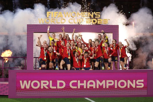 Spania este noua campioană mondială la fotbal feminin! Ibericele au trecut în ultimul act de Anglia